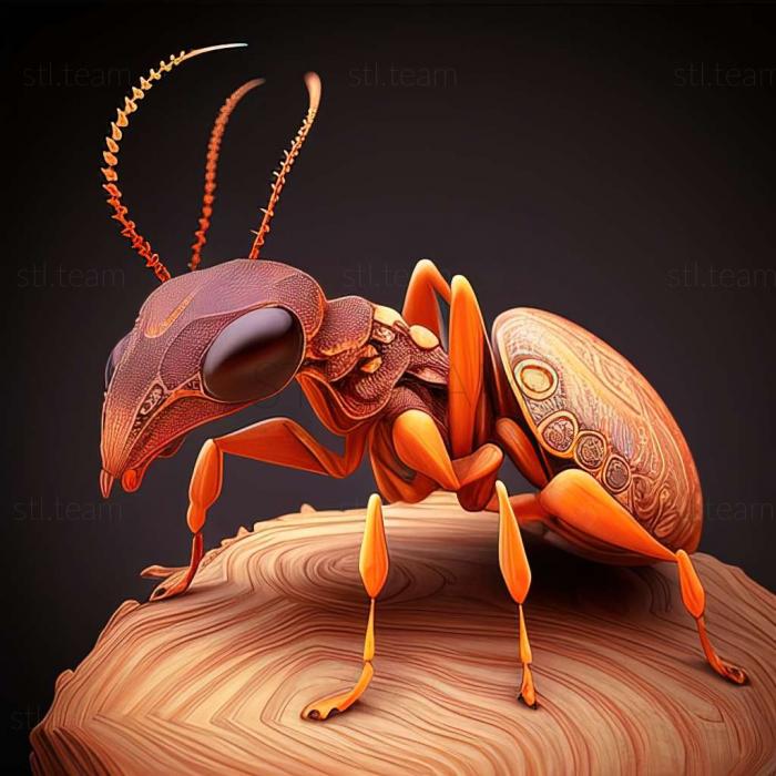 3D модель Myrmecia nigriceps (STL)